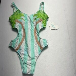 Sugar Coast by Lolly Swim Swimsuit NWT